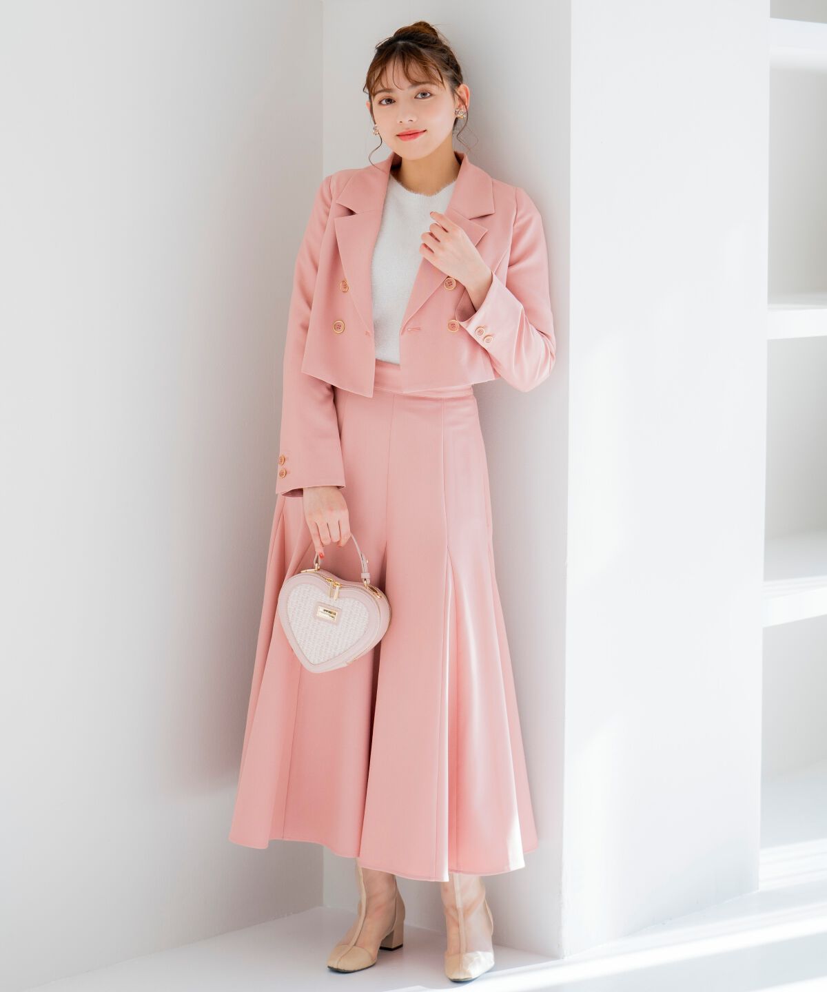 WILLSELECTION「ボリュームフレアマーメイドスカート」|フレア|