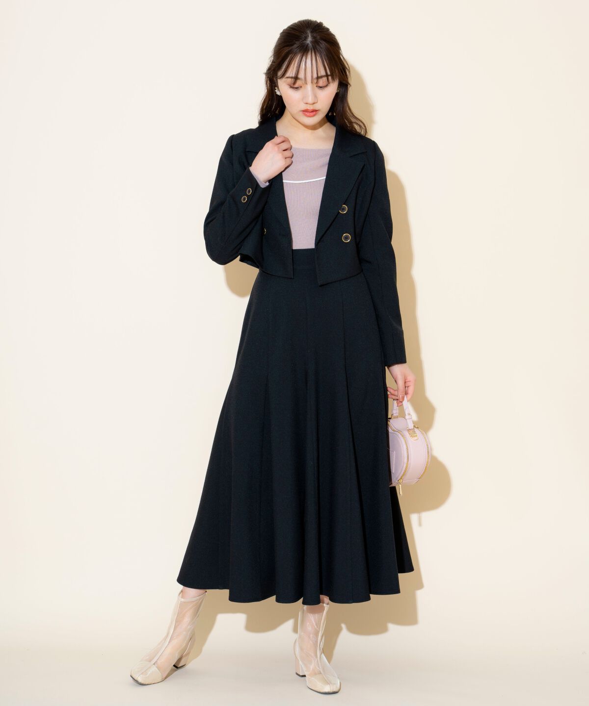 WILLSELECTION「ボリュームフレアマーメイドスカート」|フレア|