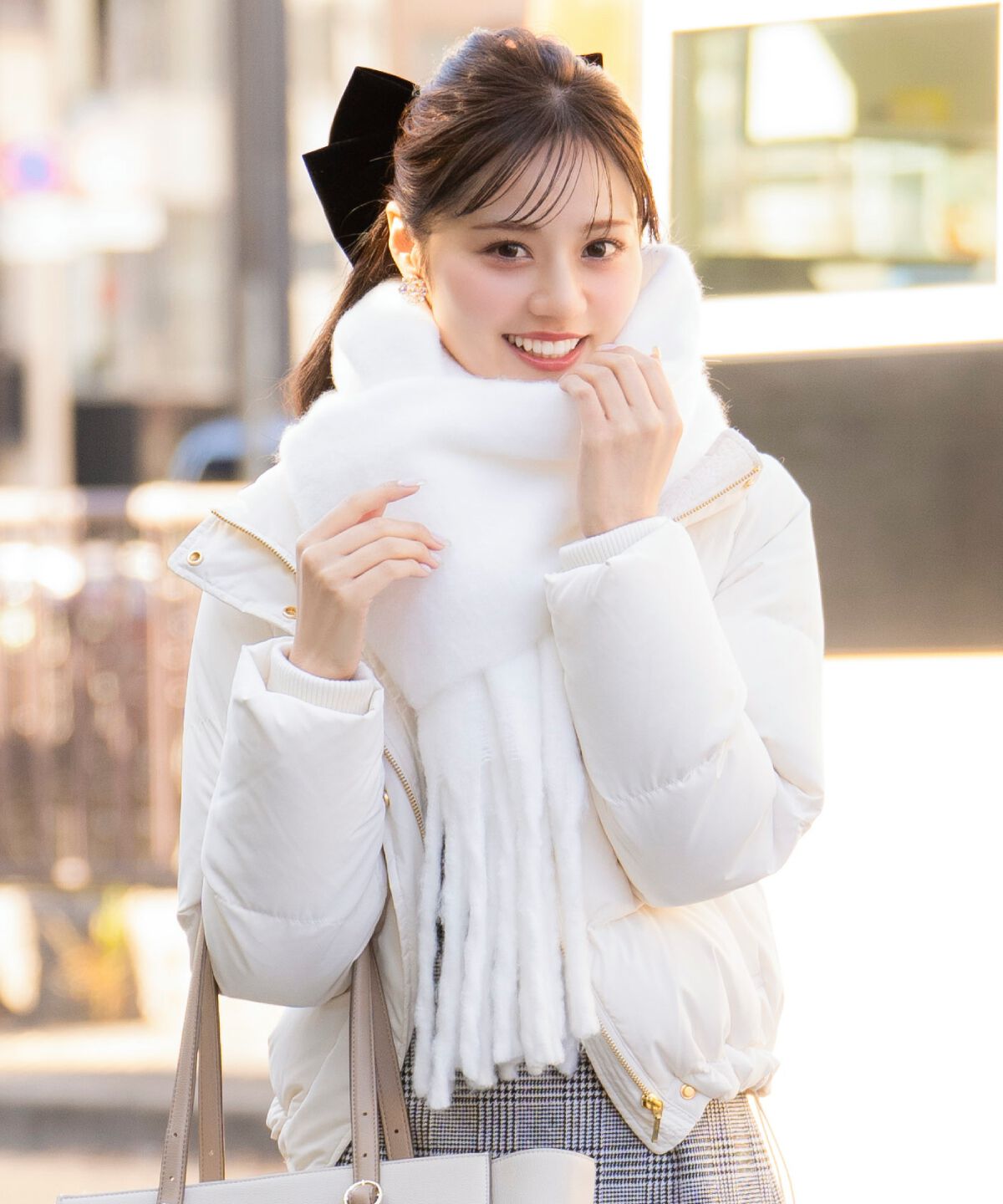 WILLSELECTION「もこもこストール」|マフラー|オフ