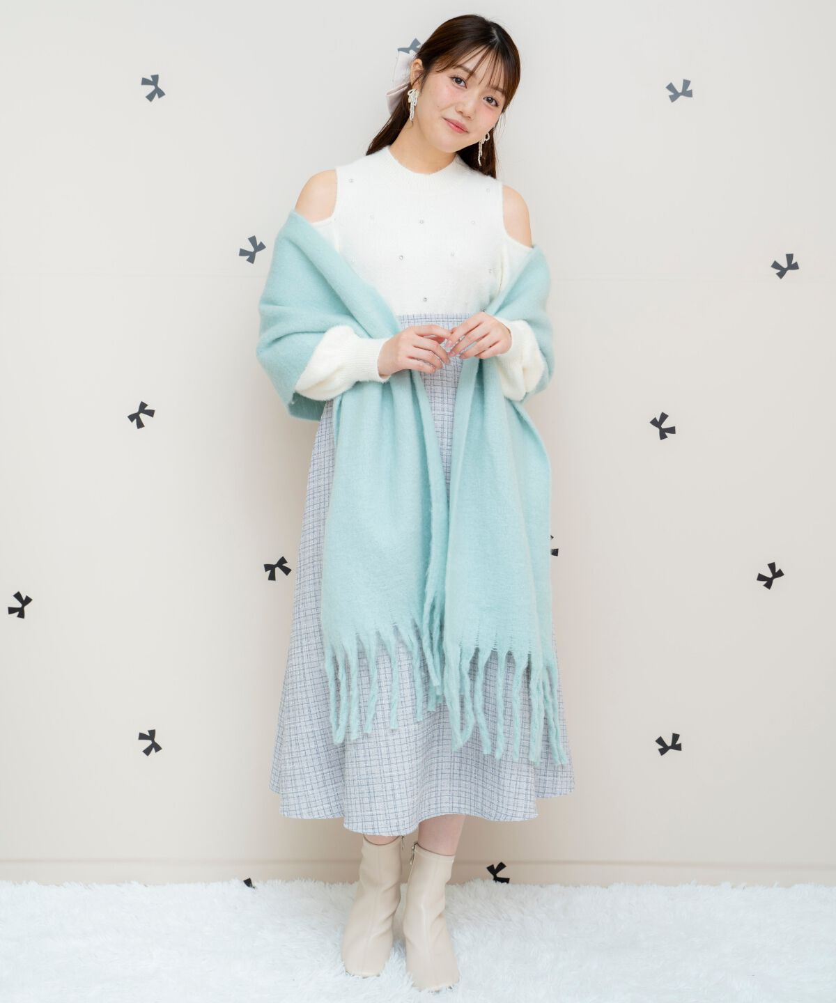 WILLSELECTION「もこもこストール」|マフラー|