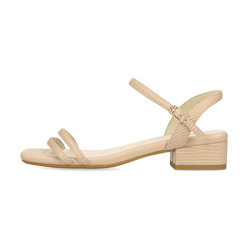 WA Oriental TRaffic「【アウトレット価格】スクエアトゥナローストラップサンダル/32209 サンダル トレンド 人気」|サンダル|