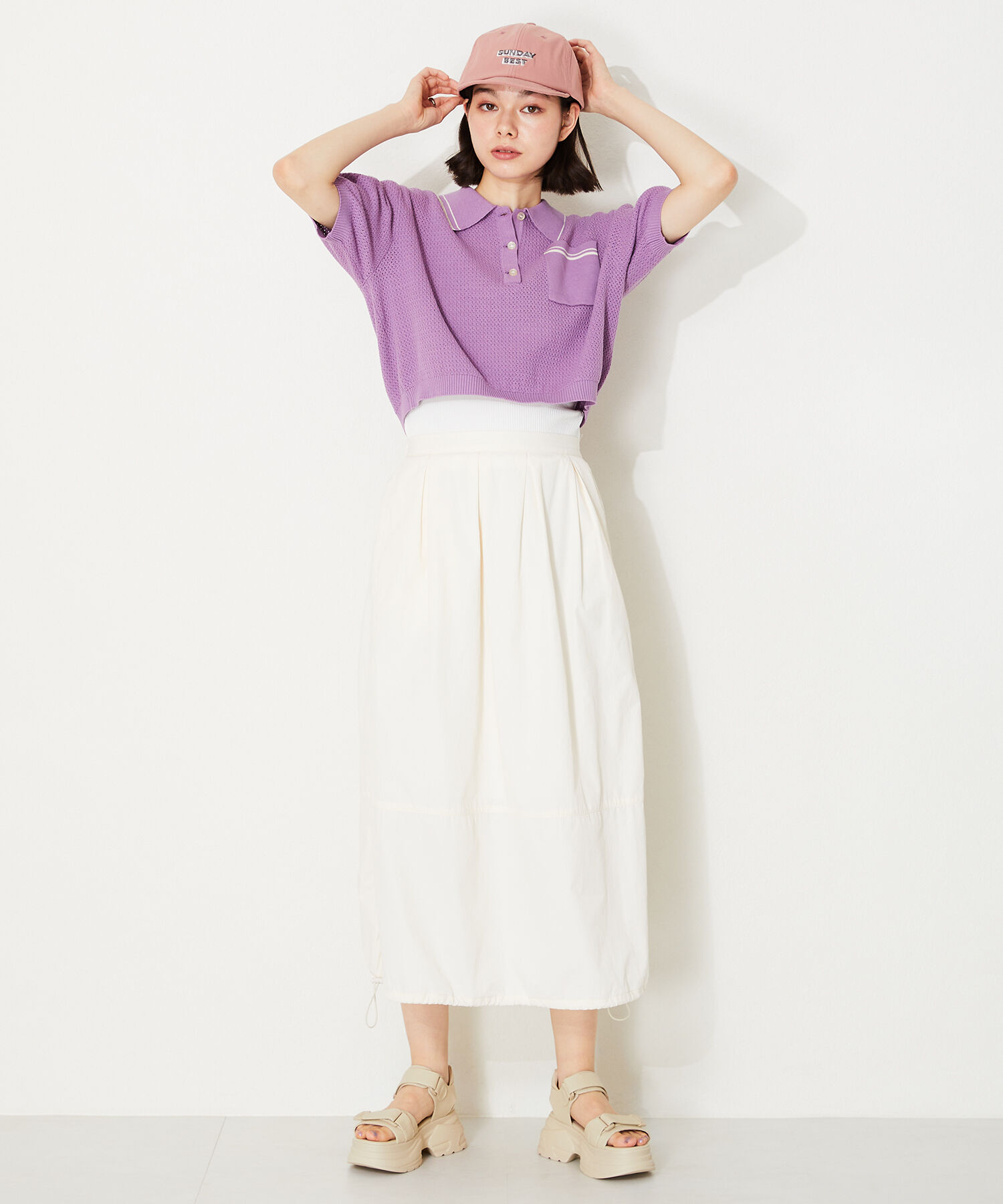 ORiental TRaffic「【アウトレット価格】厚底スニーカーソールサンダル/41205 サンダル 履きやすい スポサン 人気」|サンダル|