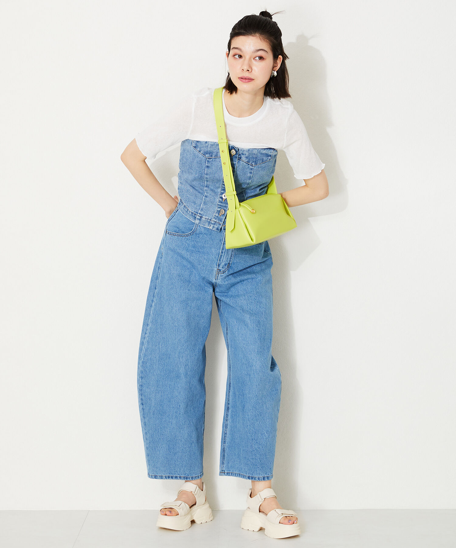 ORiental TRaffic「【アウトレット価格】厚底スニーカーソールサンダル/41205 サンダル 履きやすい スポサン 人気」|サンダル|