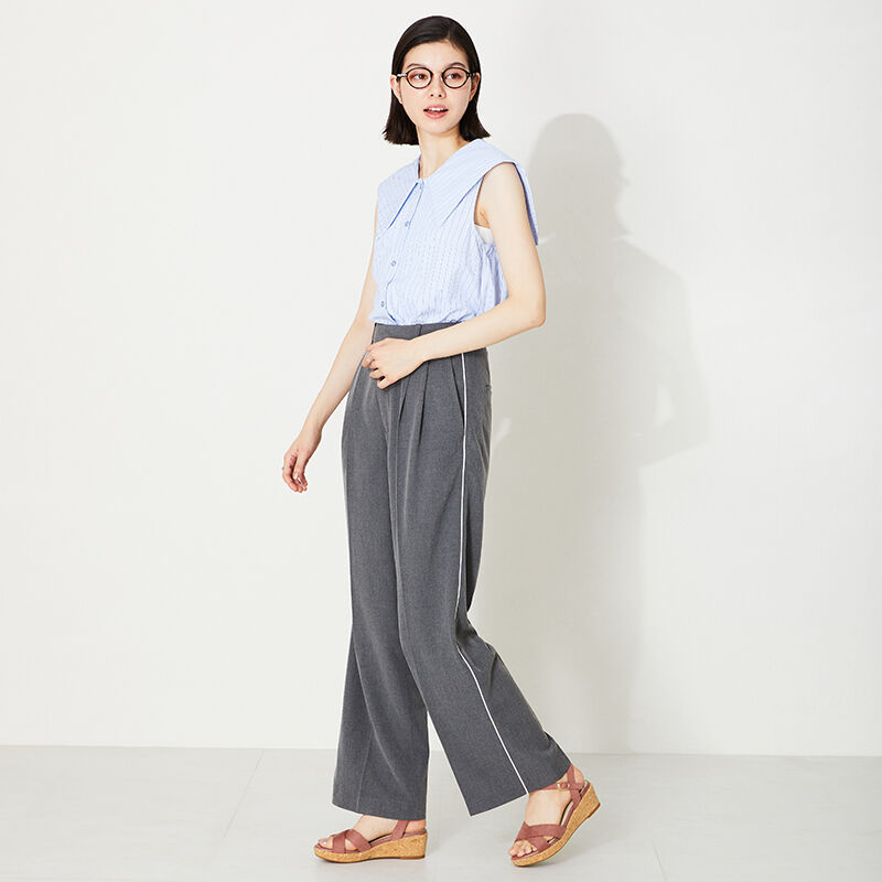 WA Oriental TRaffic「【アウトレット価格】クロスウエッジサンダル/42201 定番 サンダル 人気 ヒール6cm」|サンダル|