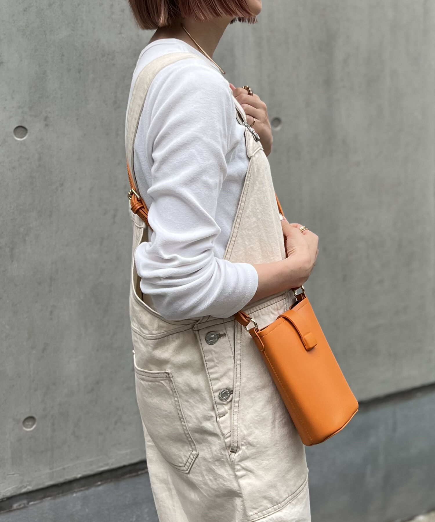 ORiental TRaffic「【BAG】フラップ付きショルダーポーチ/BA-231 ポーチ バッグ　普段使い お出掛け 旅行 カジュアル」|ショルダー・メッセンジャー|