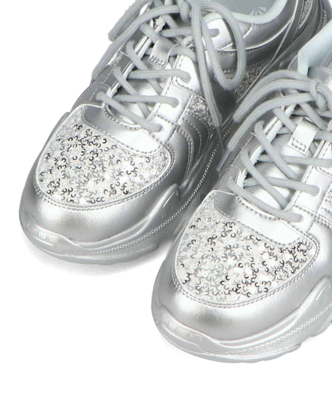 ORiental TRaffic「スパンコール 厚底 スニーカー /OT3752 クッション」|スニーカー|