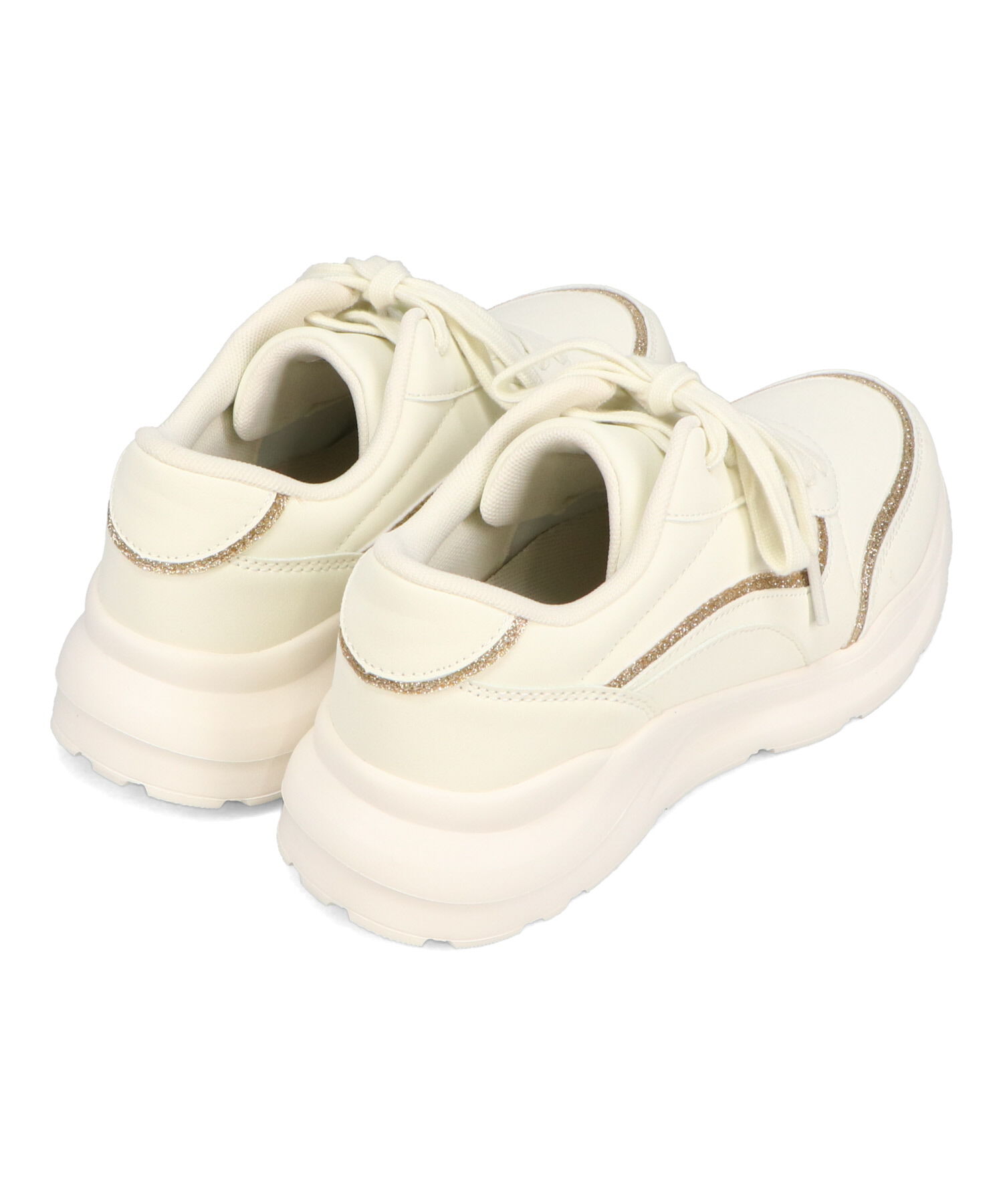 ORiental TRaffic「●2025春夏新作●グリッターラインスニーカー/OT3762 スニーカー トレンド 人気 売れてる」|スニーカー|