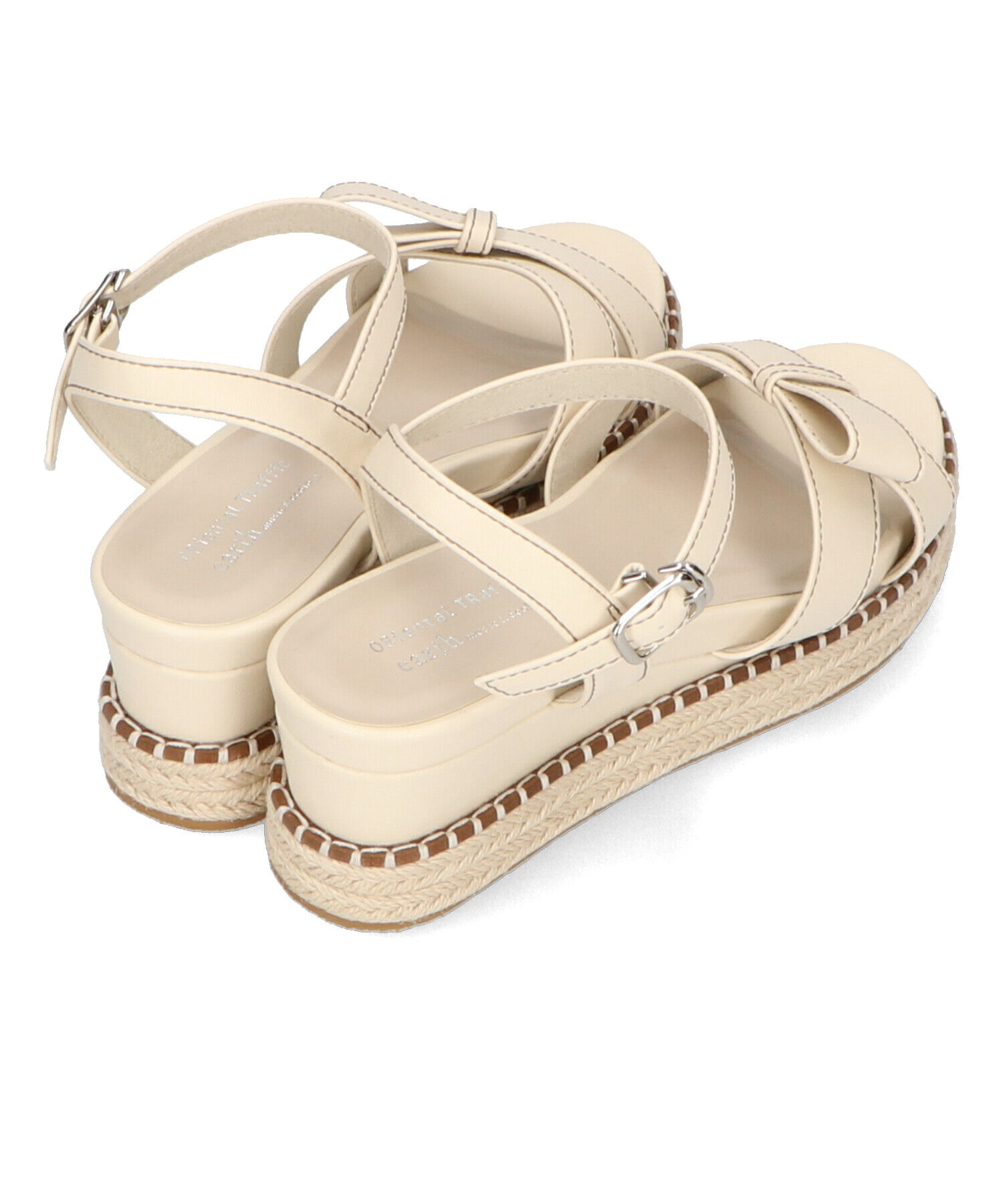 ORiental TRaffic「【アウトレット価格】リボンステッチウエッジサンダル/41283」|サンダル|