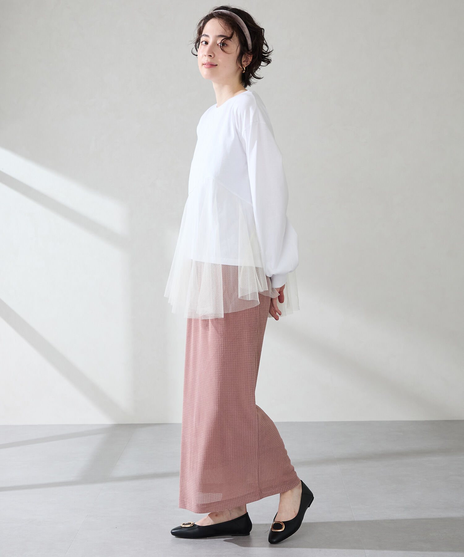 WA Oriental TRaffic「●2025秋冬新作●ゴールドモチーフフラットパンプス/52309」|パンプス|