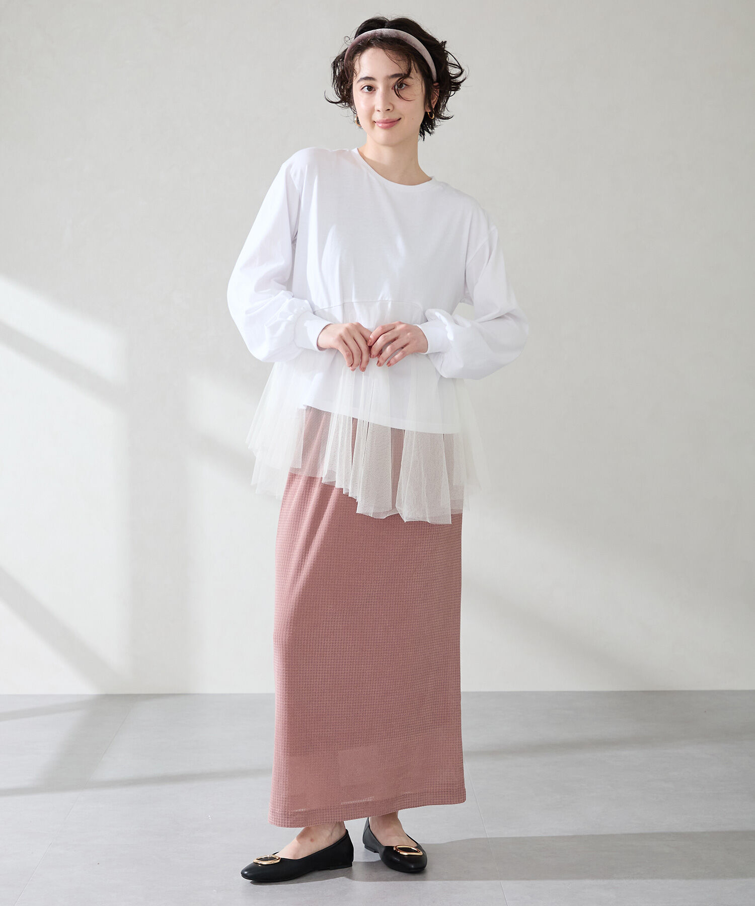 WA Oriental TRaffic「●2025秋冬新作●ゴールドモチーフフラットパンプス/52309」|パンプス|