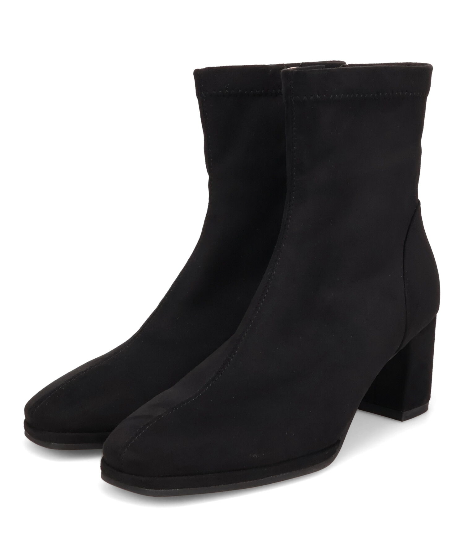 ORiental TRaffic「●2025秋冬新作●スエードストレッチヒールブーツ/51420」|ショートブーツ|