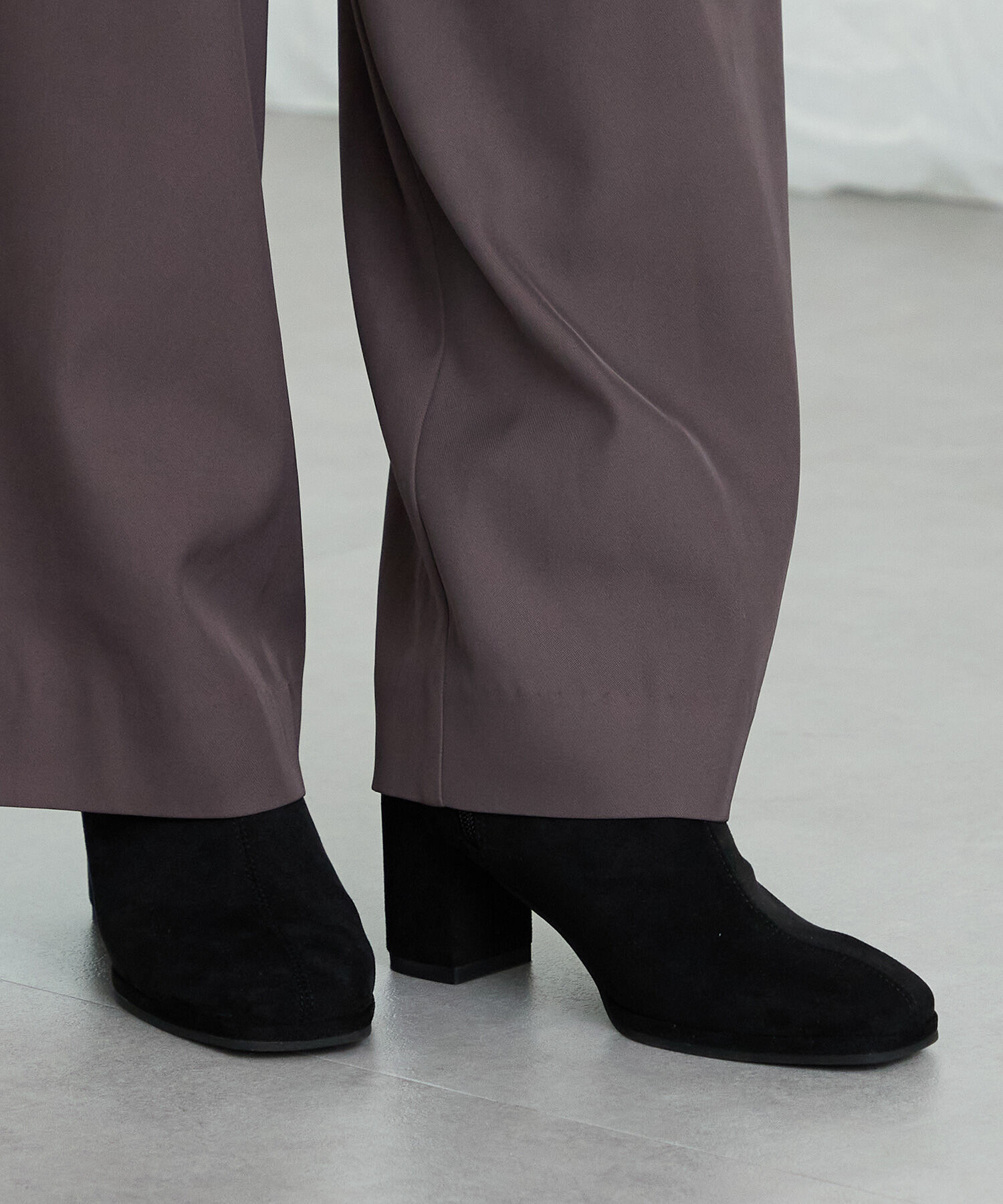 ORiental TRaffic「●2025秋冬新作●スエードストレッチヒールブーツ/51420」|ショートブーツ|