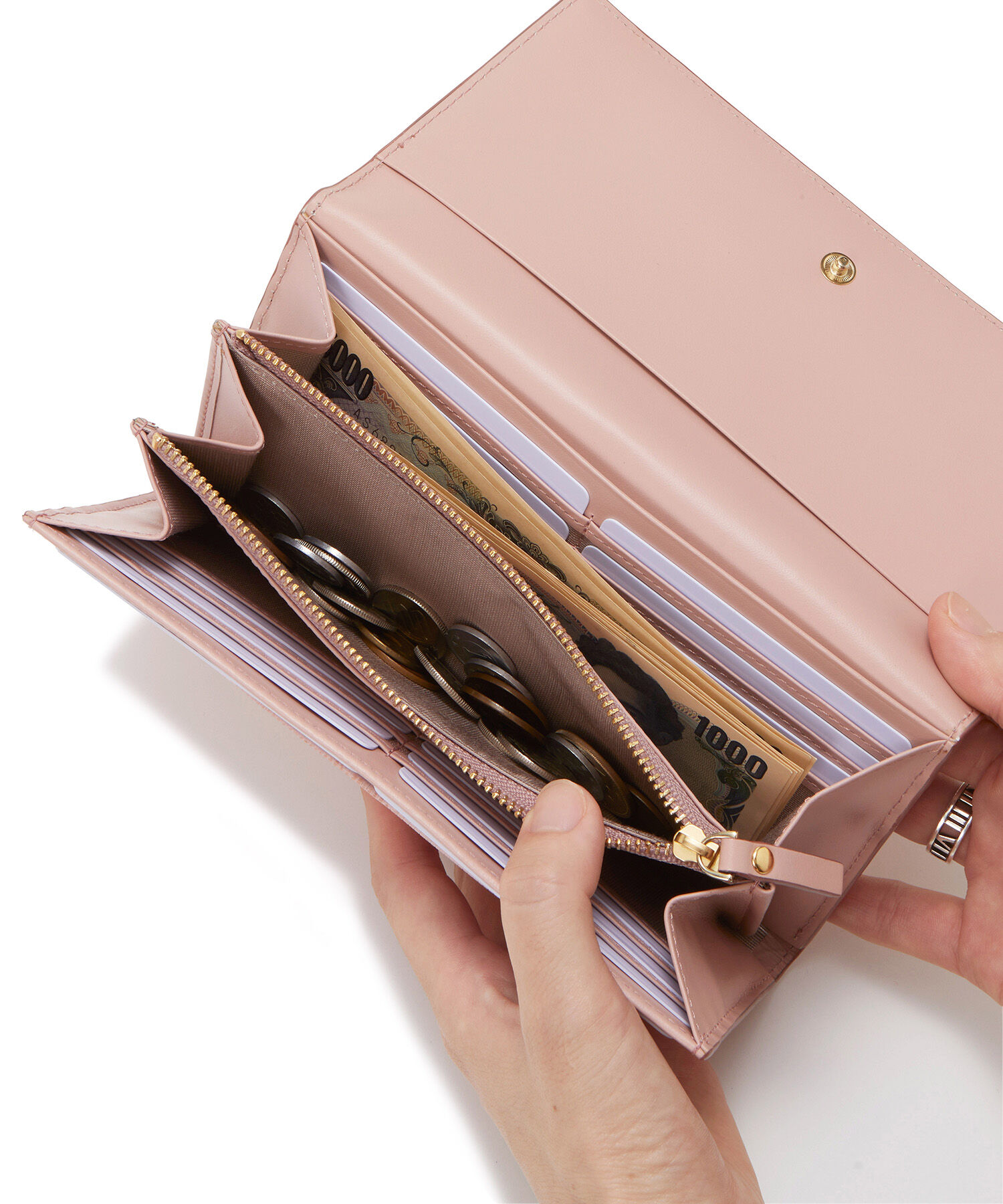 TOPKAPI 「【TOPKAPI】 イタリアンレザー リザード型押し 長財布 LUCIA ルチア」|財布|