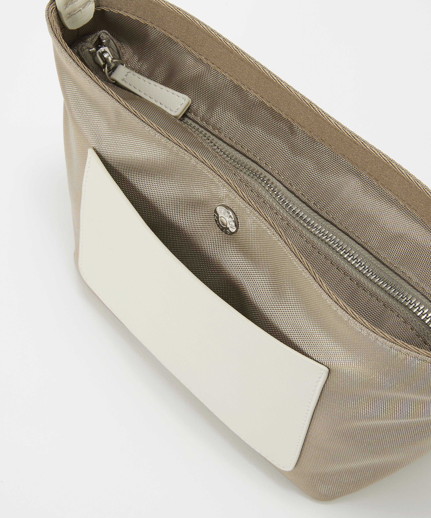 TOPKAPI BREATH「【Breath TOPKAPI sis】【WEB限定】ナイロン レザーポケット ミニ ショルダーバッグ 軽量 / CALM カーム　」|ショルダー・メッセンジャー|