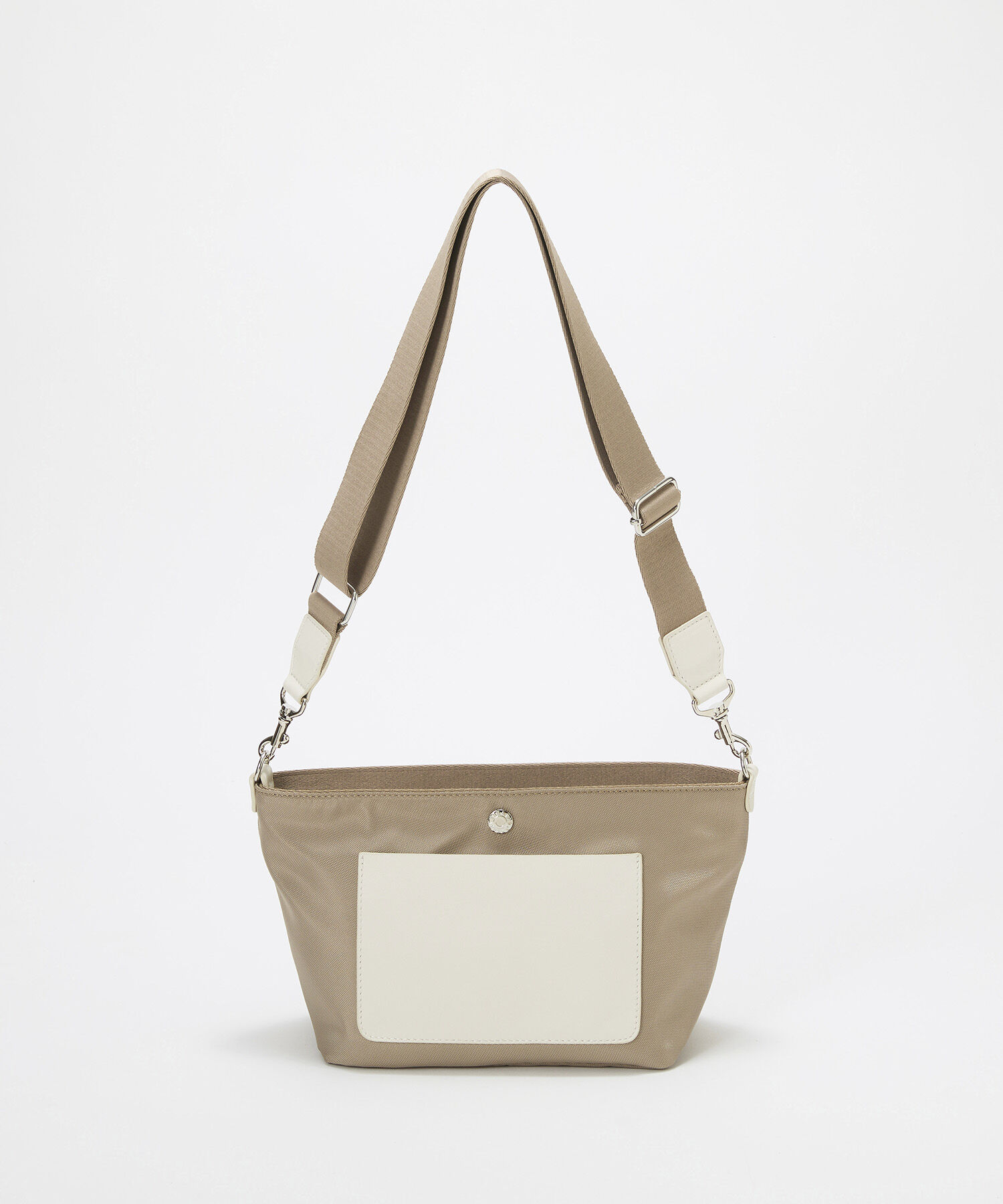 TOPKAPI BREATH「【Breath TOPKAPI sis】【WEB限定】ナイロン レザーポケット ミニ ショルダーバッグ 軽量 / CALM カーム　」|ショルダー・メッセンジャー|