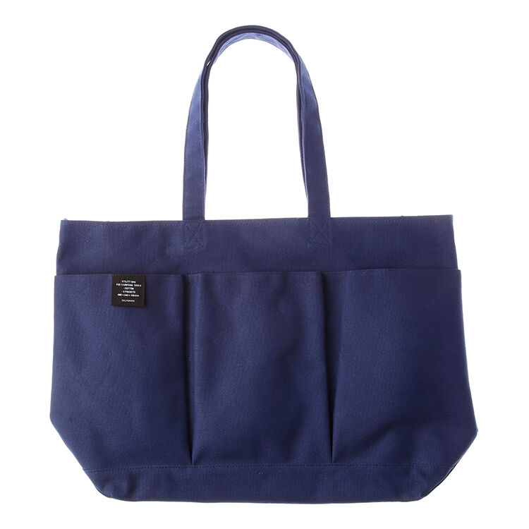 DELFONICS「インナーキャリング バッグL」|トートバッグ|ダークブルー