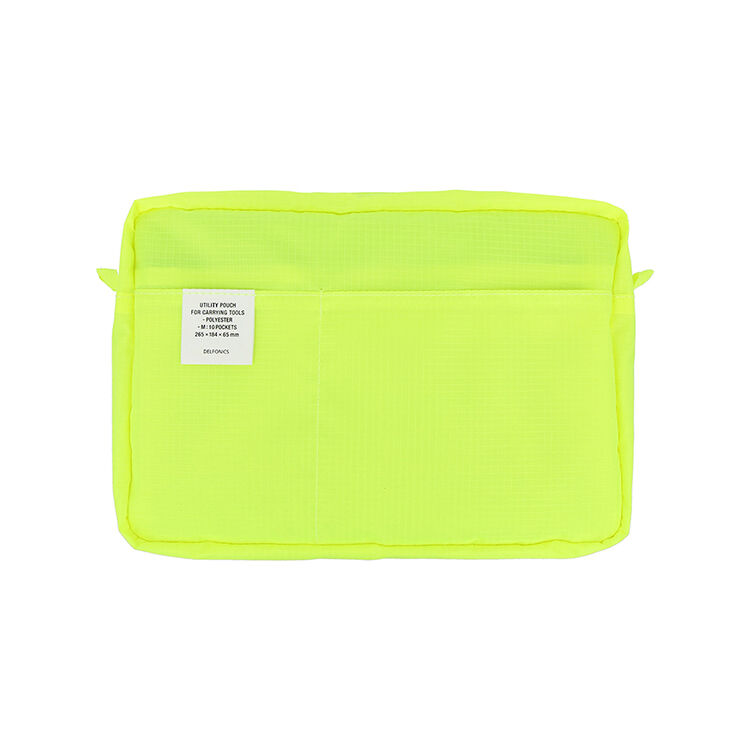 DELFONICS「インナーキャリング エアーM」|ポーチ|ネオンイエロー