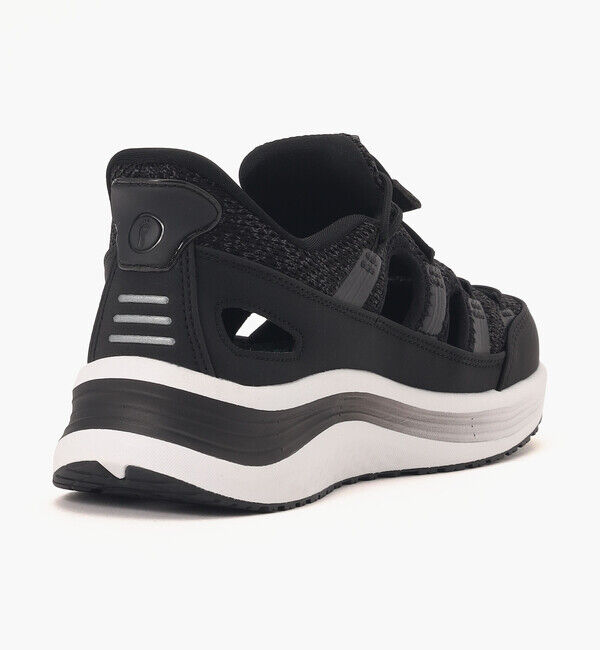 Orthofeet「【オーソフィート】ヴィーナス ワイド/ブラック テキスタイル/シューズ レディース」|スニーカー|