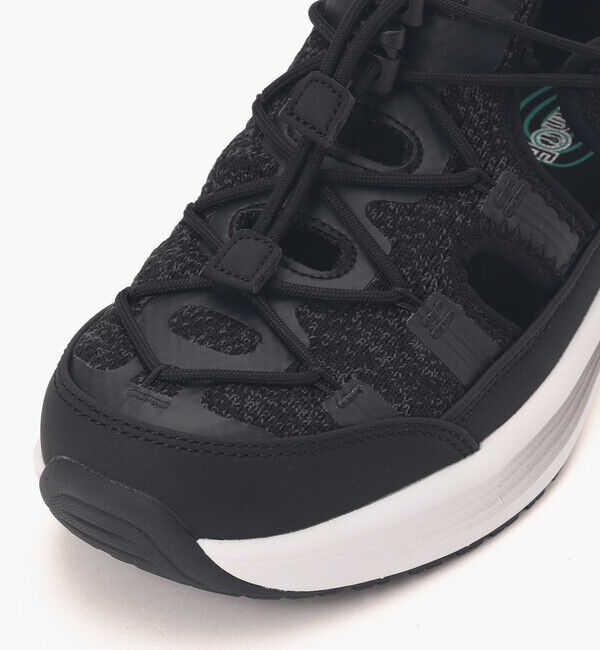 Orthofeet「【オーソフィート】ヴィーナス ワイド/ブラック テキスタイル/シューズ レディース」|スニーカー|