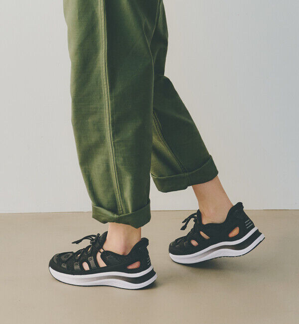 Orthofeet「【オーソフィート】ヴィーナス ワイド/ブラック テキスタイル/シューズ レディース」|スニーカー|