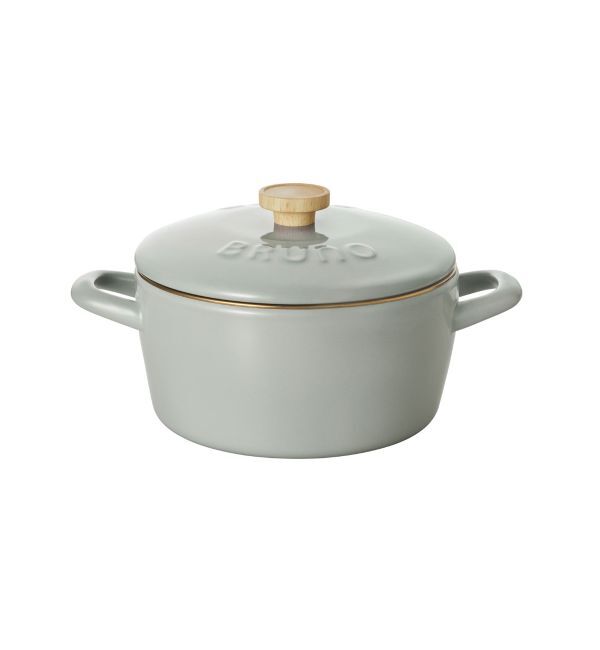 BRUNO「ホーロー両手鍋 20cm」|食器・キッチングッズ|