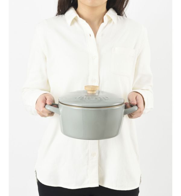 BRUNO「ホーロー両手鍋 20cm」|食器・キッチングッズ|