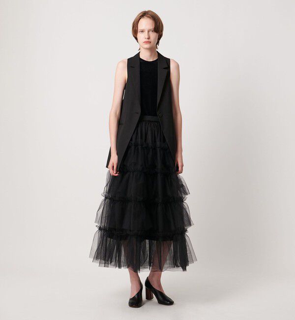 AEWEN MATOPH「＜AEWEN MATOPH＞ウールモヘヤ アメリカンスリーブベスト」|ベスト・ジレ|