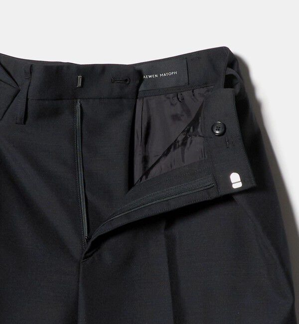 AEWEN MATOPH「＜AEWEN MATOPH＞ウールモヘヤ インタックパンツ」|チノ|
