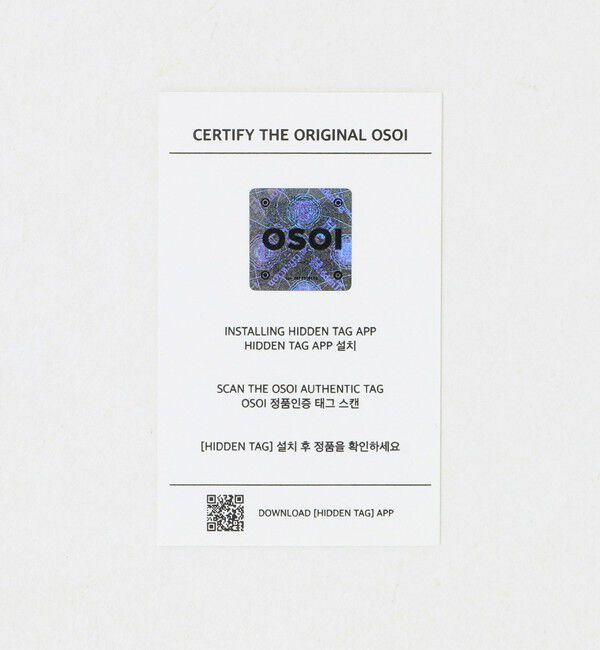 OSOI「＜OSOI＞SHOULDER BROCLEMINI バッグ MAPLE」|ショルダー・メッセンジャー|