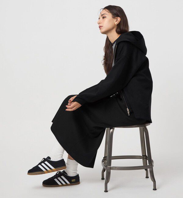 UNITED ARROWS green label relaxing「ダンボール ジップ フーディ」|パーカー|