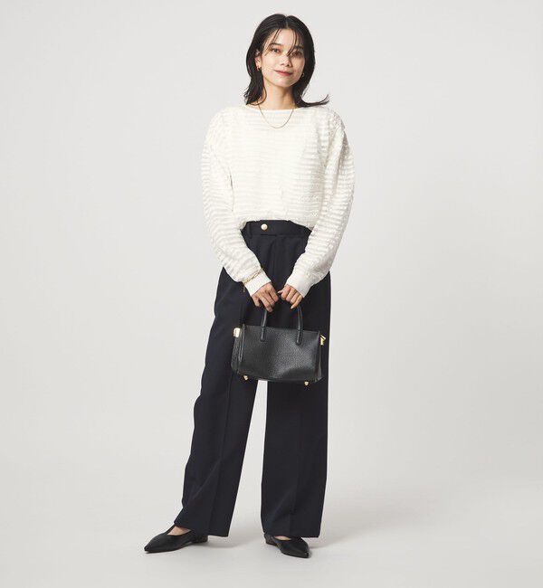 UNITED ARROWS green label relaxing「レイヤー プルオーバー ニット」|ニット・セーター|