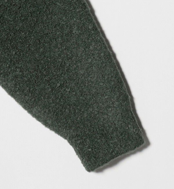 BEAUTY&YOUTH UNITED ARROWS「クリンプ コットンウール クルーネック ニット」|ニット・セーター|