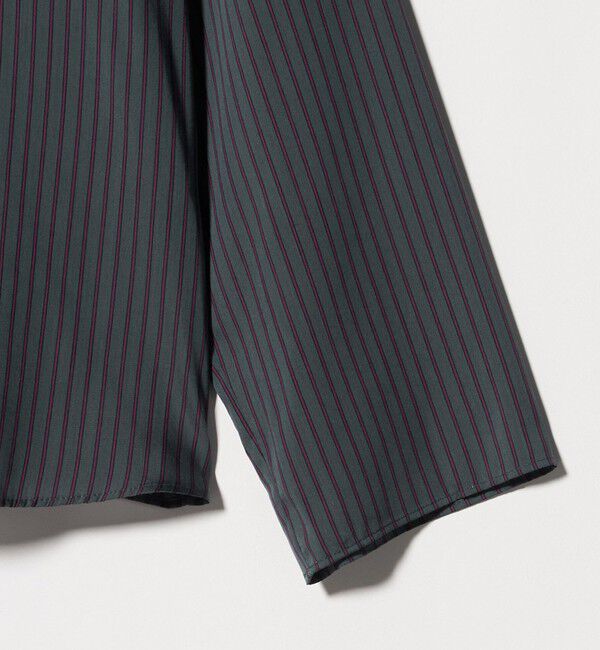 STEVEN ALAN「＜Steven Alan＞ストライプ フード シャツ」|シャツ・ブラウス|