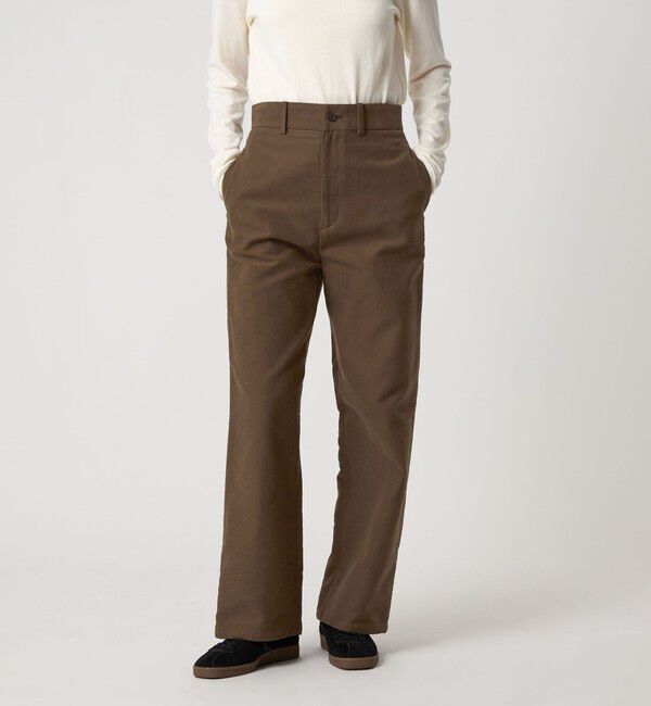 STEVEN ALAN「＜Steven Alan＞コットン モールスキン パンツ」|チノ|