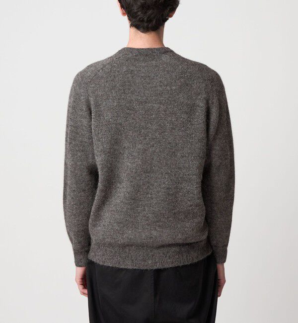 STEVEN ALAN「＜Steven Alan＞ アルパカ サドルショルダー Ｖネック ニット NARROW」|ニット・セーター|
