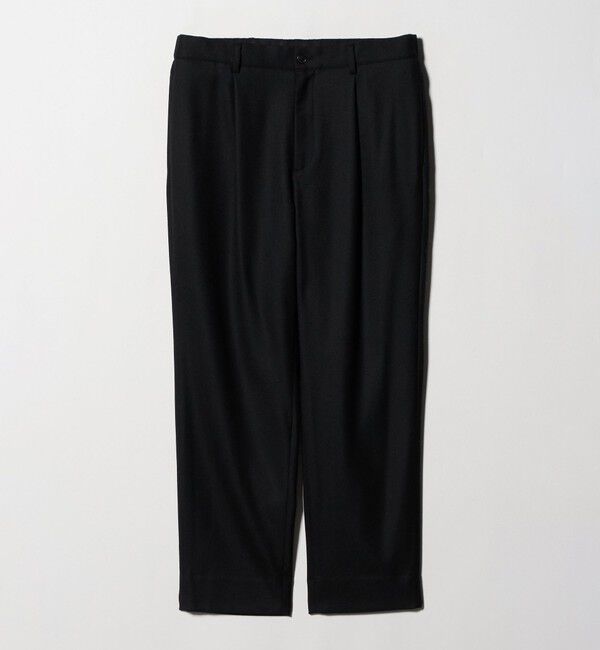 BEAUTY&YOUTH UNITED ARROWS「フラノ テーパード イージー パンツ NO.5 手洗い可能」|チノ|