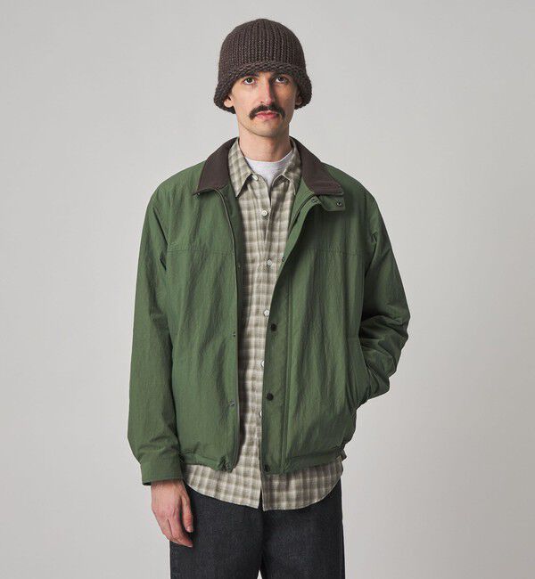 STEVEN ALAN「＜Steven Alan＞ ヘビー ナイロン オールド アルパイン ジャケット」|ブルゾン・スタジャン|DK.GREEN