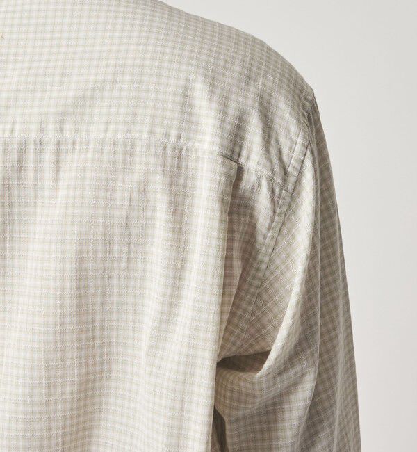 STEVEN ALAN「＜Steven Alan＞ オーガニックコットン ドビー チェック レギュラーカラー シャツ LOOSE」|シャツ・ブラウス|