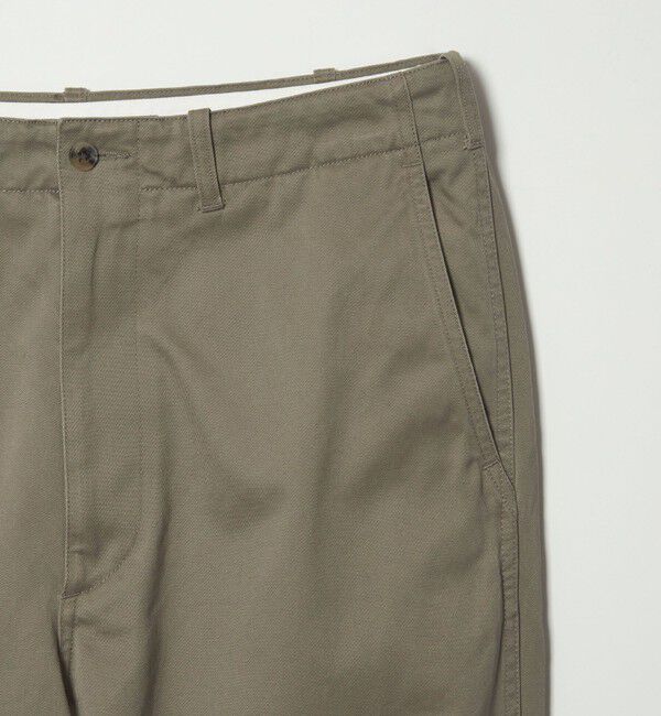 STEVEN ALAN「＜Steven Alan＞ ウエポン ニドム アーミー ノープリーツ トラウザーズ」|チノ|