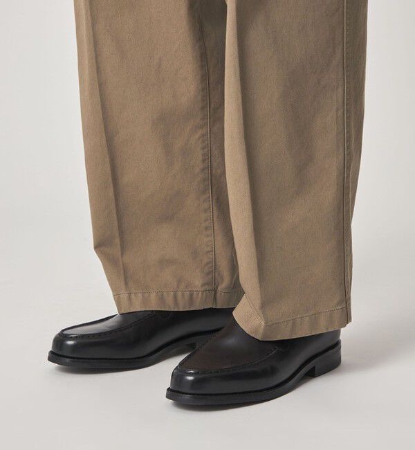 STEVEN ALAN「＜Steven Alan＞ ガーメントダイ ハイツイスト イン ツープリーツ ドレス トラウザーズ」|スラックス|