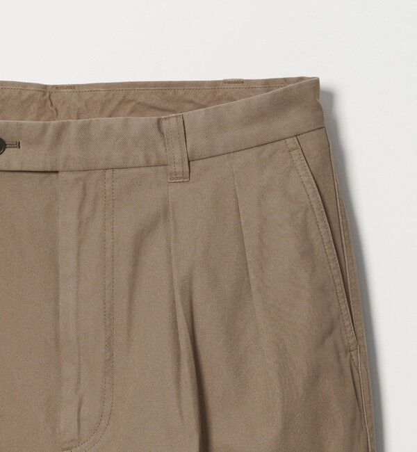 STEVEN ALAN「＜Steven Alan＞ ガーメントダイ ハイツイスト イン ツープリーツ ドレス トラウザーズ」|スラックス|