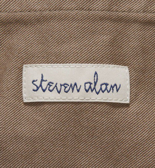 STEVEN ALAN「＜Steven Alan＞ ガーメントダイ ハイツイスト イン ツープリーツ ドレス トラウザーズ」|スラックス|