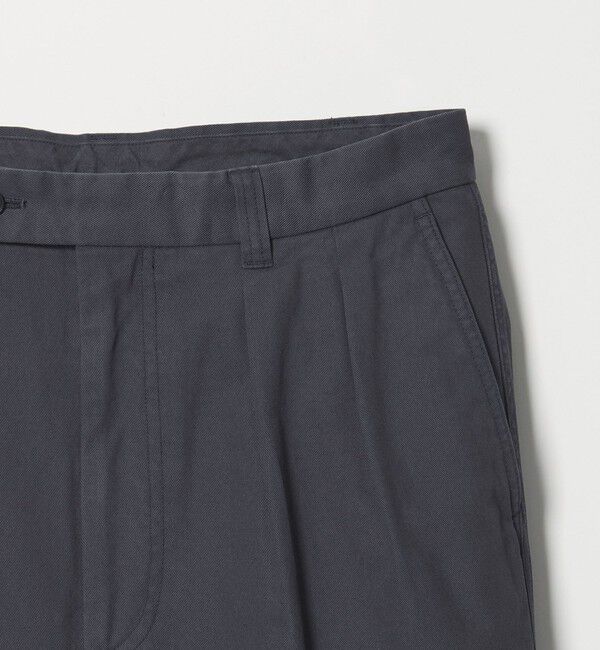 STEVEN ALAN「＜Steven Alan＞ ガーメントダイ ハイツイスト イン ツープリーツ ドレス トラウザーズ」|スラックス|