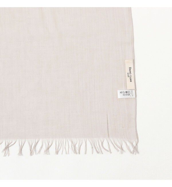 Demi-Luxe BEAMS 「Demi-Luxe BEAMS / コンパクトコットン ストール」|ストール|