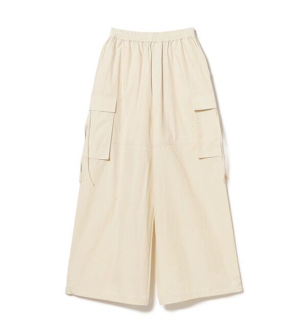 Ray BEAMS 「ストラップ カーゴ ワイド パンツ」|チノ|
