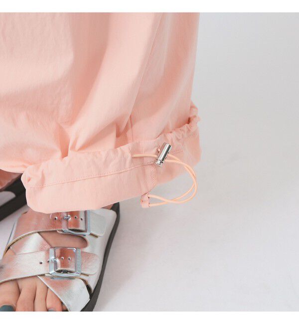 Ray BEAMS 「ストラップ カーゴ ワイド パンツ」|チノ|