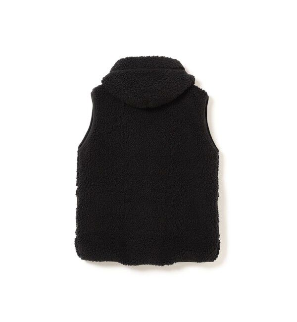 Ray BEAMS 「Gymphlex / フーデッド ボア ベスト」|ベスト・ジレ|