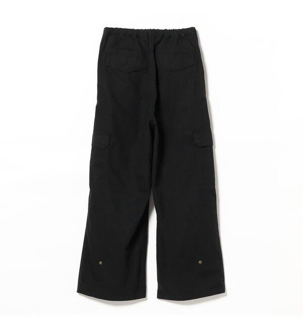 BEAMSBOY「maturely / コットン シルク ジッパー カーゴパンツ」|チノ|