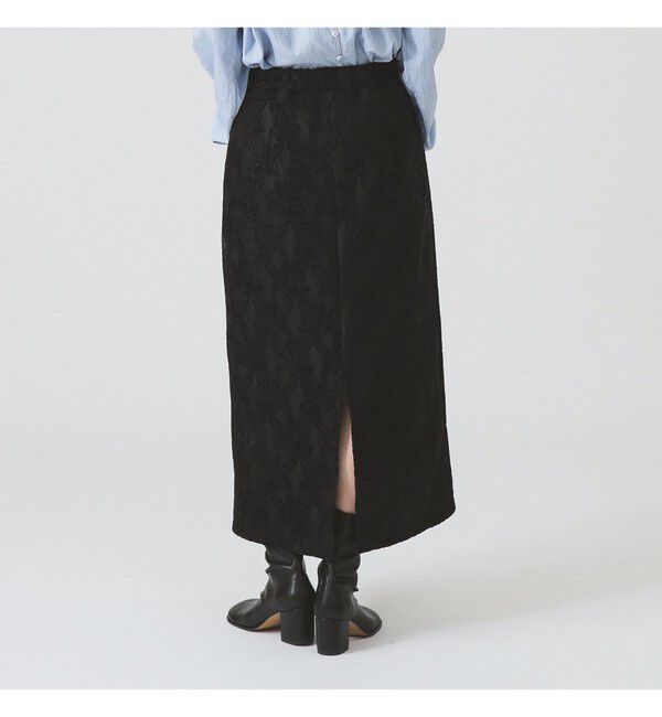 Ray BEAMS 「起毛 レース タイト スカート」|タイト|