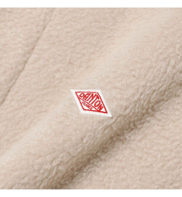 Ray BEAMS 「DANTON / DOUBLE FACE BOA STAND COLLAR CARDIGAN」|ブルゾン・スタジャン|